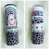 Custom Order Printed Stainless Steel Skinny Tumbler