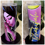 Custom Order Printed Stainless Steel Skinny Tumbler