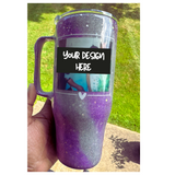 Custom Order 24 oz Stainless Steel Tumbler With Handle