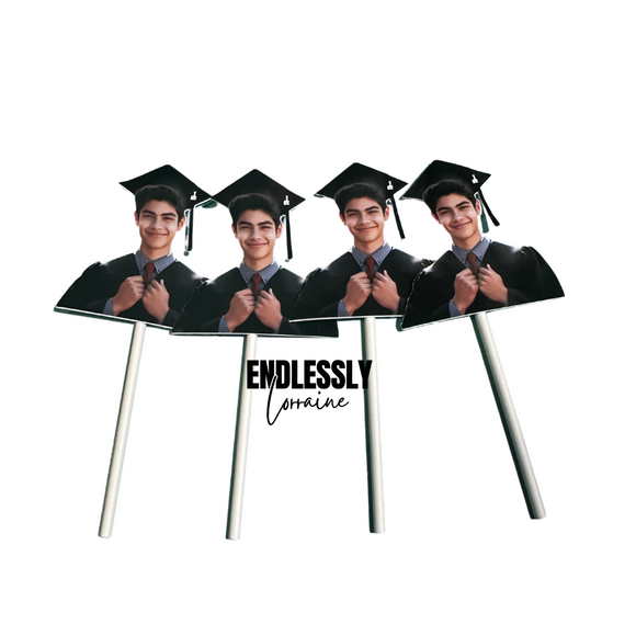 Graduation Cupcake Toppers