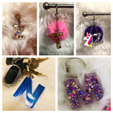 Alphabet Letter Keychains - Endlessly Lorraine